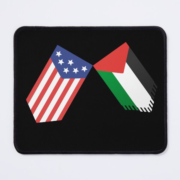 Item preview, Proud Palestinian-American Badge - designed and sold by FLOWER--ART.