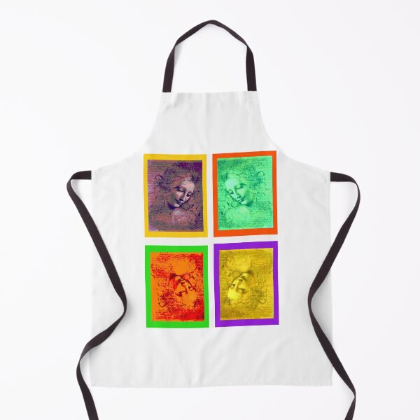 Item preview, La Scapigliate Leonardo Da Vinci 1508 with a Twist - Bright Colors designed and sold by dpenn.