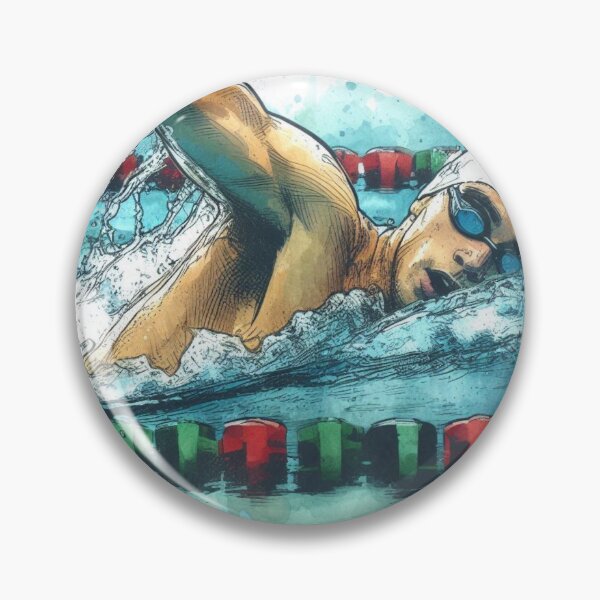 Item preview, Competitive Swimmer - Freestyle designed and sold by Bright-Moonrise.