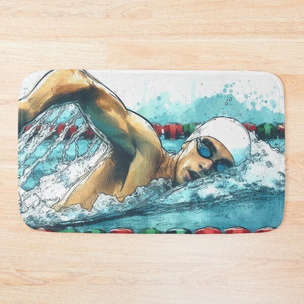 Item preview, Competitive Swimmer - Freestyle designed and sold by Bright-Moonrise.