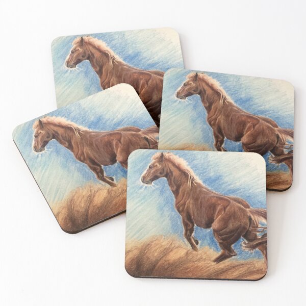 Item preview, Horse at Play designed and sold by LittleStarCreat.