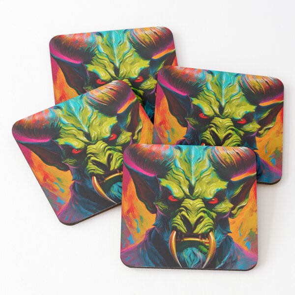 Item preview, Green Demon designed and sold by MatrixTattoo.