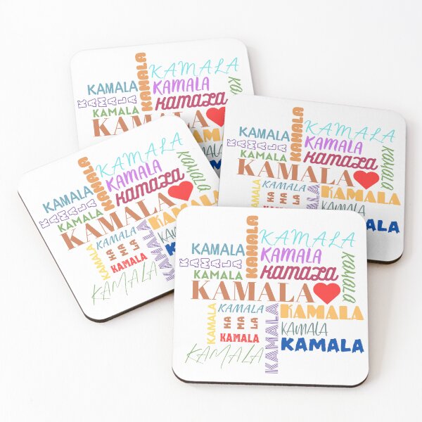 Item preview, Colorful Kamala Design with Heart - Multicolor Kamala Harris Print designed and sold by bivido.
