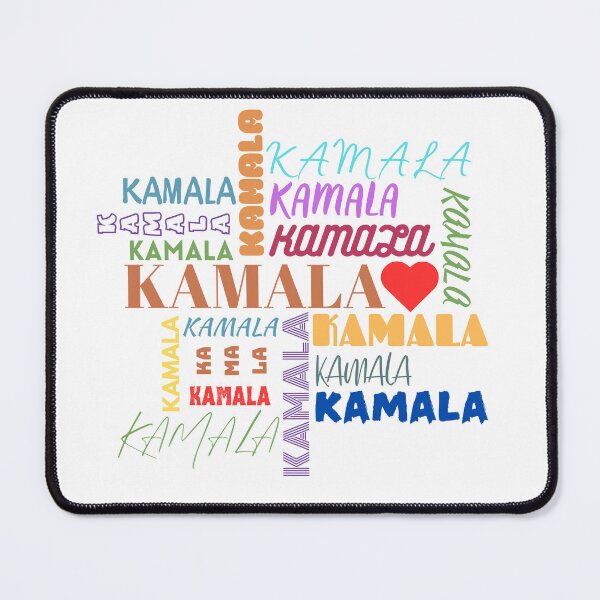 Item preview, Colorful Kamala Design with Heart - Multicolor Kamala Harris Print designed and sold by bivido.