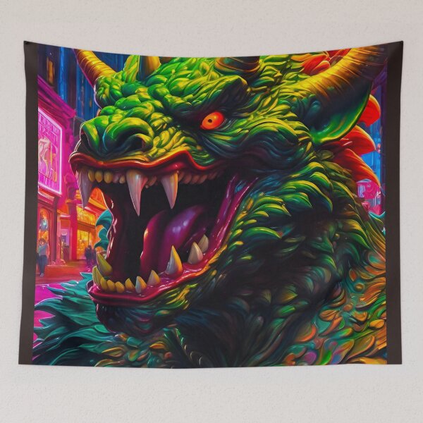 Item preview, Dragon Demon designed and sold by MatrixTattoo.