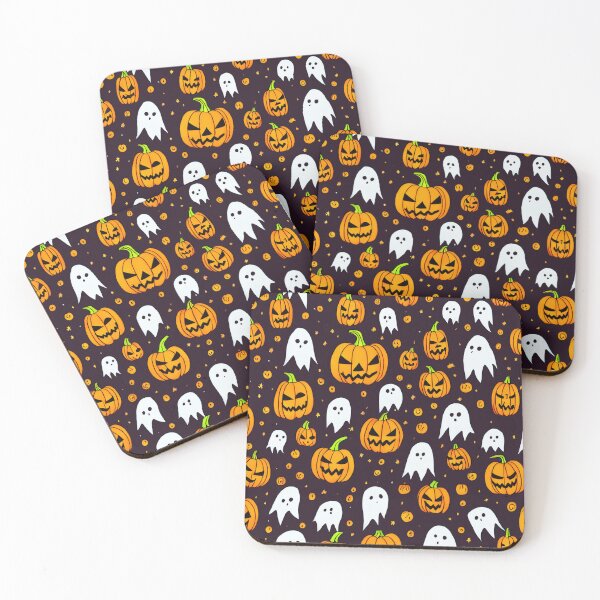 Item preview, Halloween: Spooky Smiles and Pumpkin Friends designed and sold by redask2me.