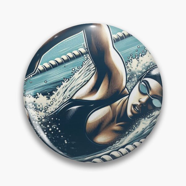 Item preview, Competitive Swimmer - Freestyle designed and sold by Bright-Moonrise.