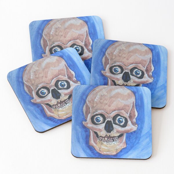 Item preview, Skull with Eyes designed and sold by LittleStarCreat.