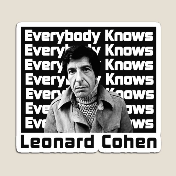 Item preview, Leonard Cohen designed and sold by BrightMinds1.