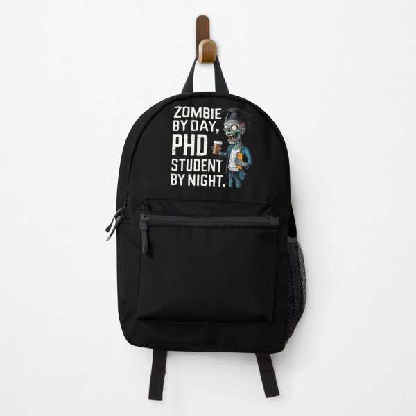 Item preview, Zombie by day, PhD student by night, funny PhD and Halloween designed and sold by NoetherSym.