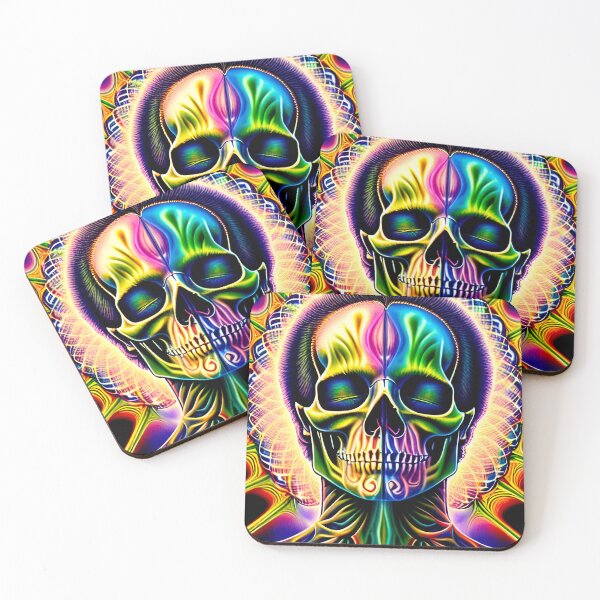 Item preview, Meditating Skull Guy designed and sold by MatrixTattoo.