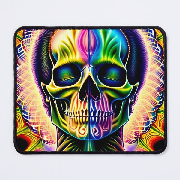 Item preview, Meditating Skull Guy designed and sold by MatrixTattoo.