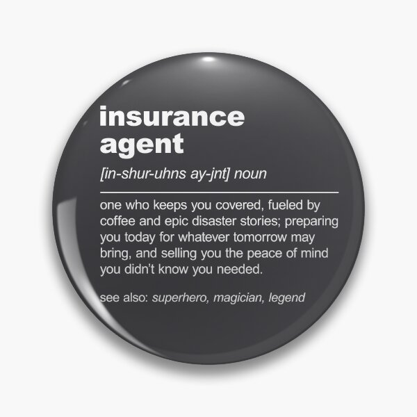 Item preview, Insurance Agent Definition designed and sold by stylesip.