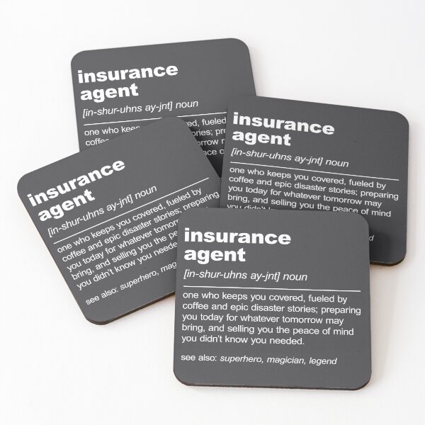 Item preview, Insurance Agent Definition designed and sold by stylesip.