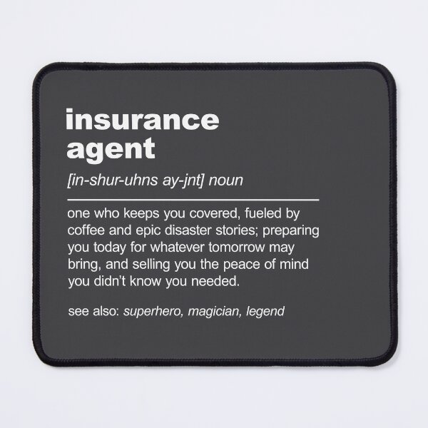 Item preview, Insurance Agent Definition designed and sold by stylesip.