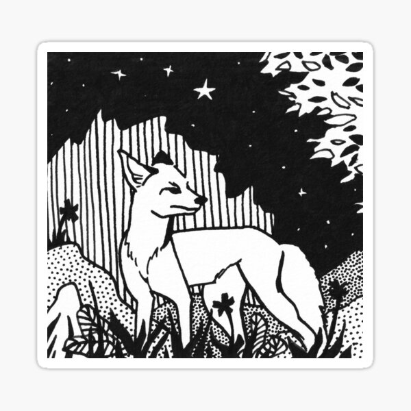 Fox Sticker