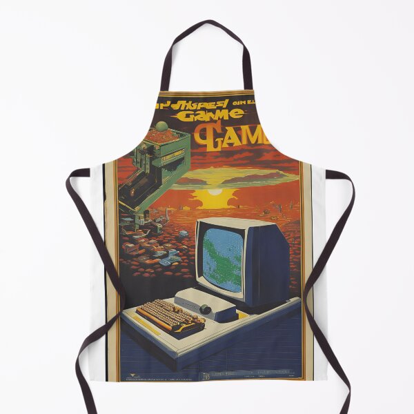 Item preview, Old computer, That was time, retrogame is back, designed and sold by Lunaria Arts.