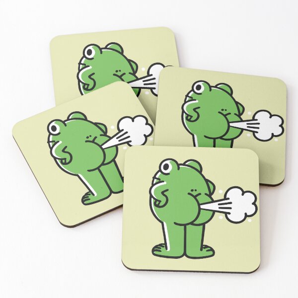 Item preview, Farting frog x farting frog designed and sold by The  Knick Knack Nook.