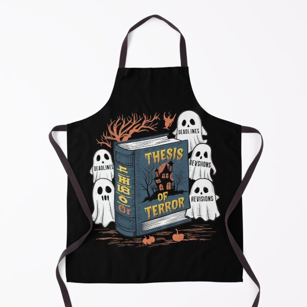 Item preview, Thesis of terror, funny PhD and Halloween designed and sold by NoetherSym.