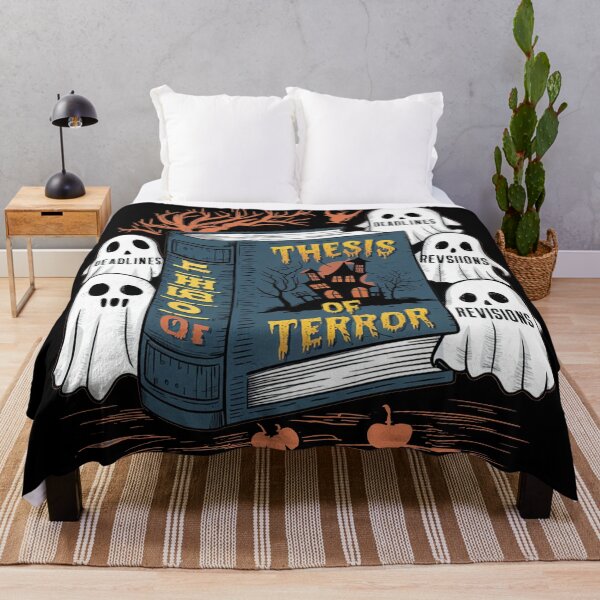 Item preview, Thesis of terror, funny PhD and Halloween designed and sold by NoetherSym.
