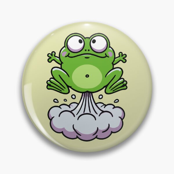 Item preview, Farting frog x farting frog designed and sold by The  Knick Knack Nook.