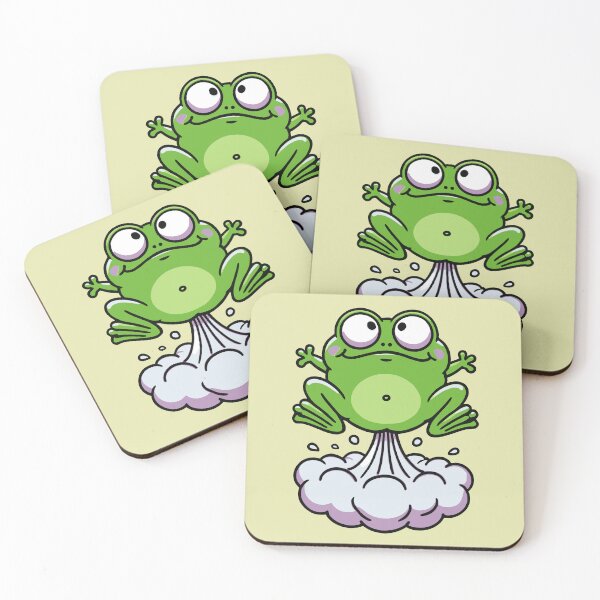 Item preview, Farting frog x farting frog designed and sold by The  Knick Knack Nook.