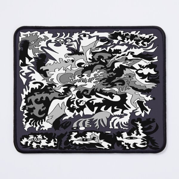 Item preview, Creatures - Greyscale designed and sold by ZikuPrints.