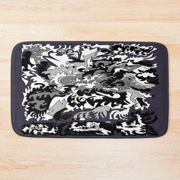 Item preview, Creatures - Greyscale designed and sold by ZikuPrints.