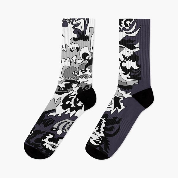 Item preview, Creatures - Greyscale designed and sold by ZikuPrints.