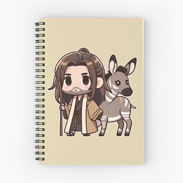 Item preview, Okapi and Jesus x Okapi and Jesus designed and sold by The  Knick Knack Nook.