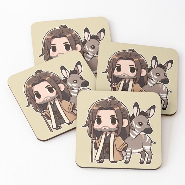 Item preview, Okapi and Jesus x Okapi and Jesus designed and sold by The  Knick Knack Nook.