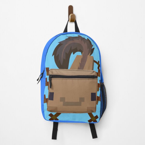 Item preview, Minecraft Axolotl Backpack (brown) designed and sold by TrippyTooni.