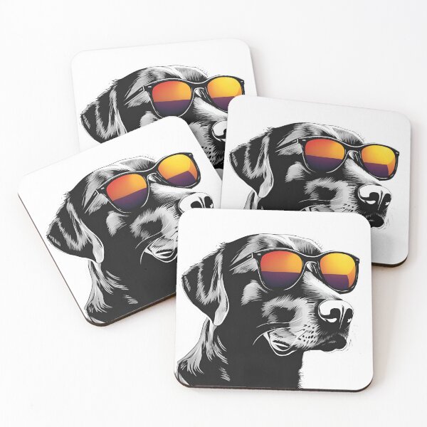 Item preview, Black Lab Sunglasses Dog designed and sold by SeaStarAlex.