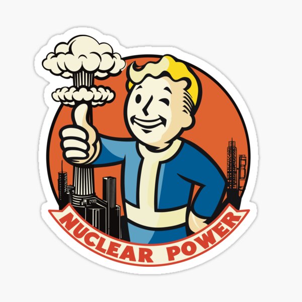 Vista previa del artículo con la obra «Repercusión nuclear», diseñado y vendido por ChunkByChunk.