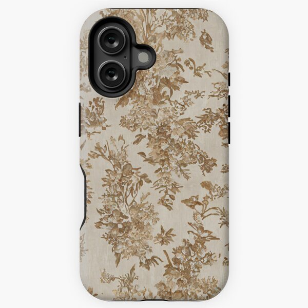 Item preview, Rustic Wildflower Toile de Jouy Pattern designed and sold by SeamPix.