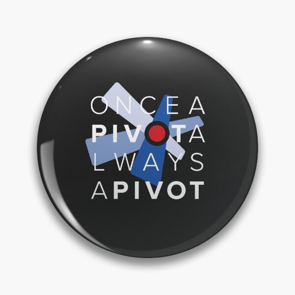 Item preview, Pivotal Labs Always A Pivot Block on Dark designed and sold by Bronwen Abbattista.