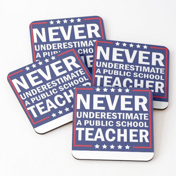Item preview, Never Underestimate A Public School  designed and sold by anaotradnova.
