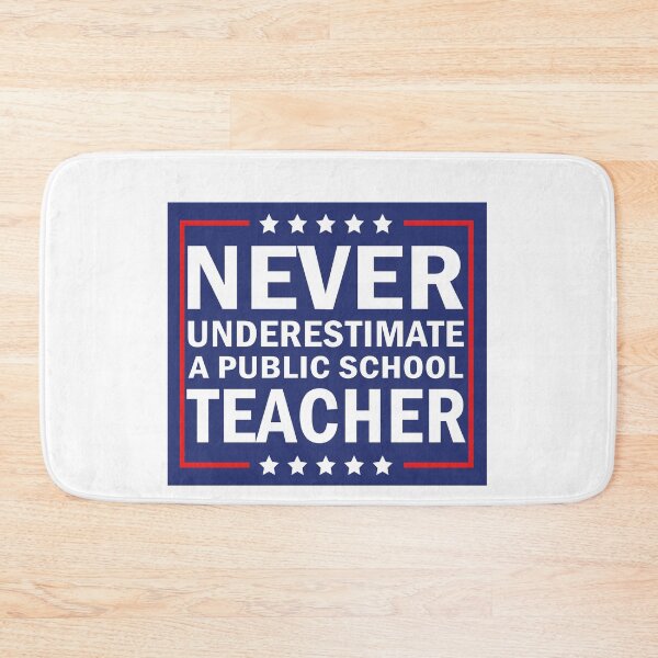 Item preview, Never Underestimate A Public School  designed and sold by anaotradnova.