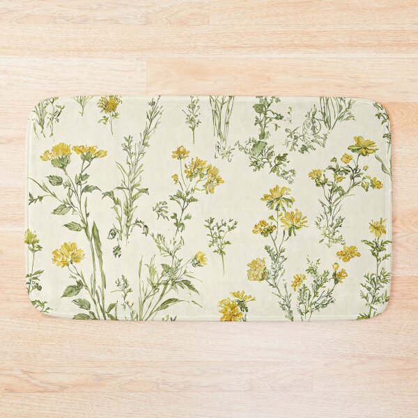 Item preview, Modern Wildflower Toile de Jouy Pattern designed and sold by SeamPix.
