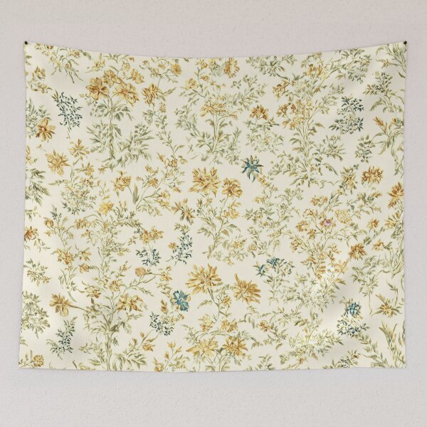 Item preview, Luxurious Wildflower Toile de Jouy Pattern designed and sold by SeamPix.
