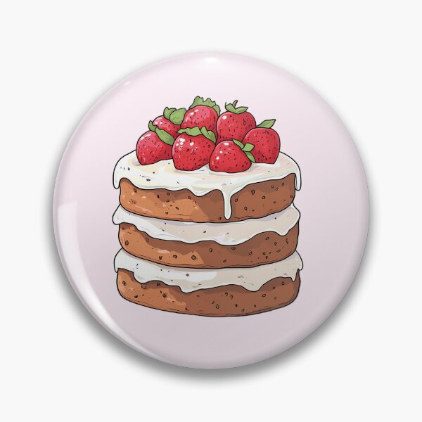 Item preview, Strawberry Sponge Cake designed and sold by sakurashorty.