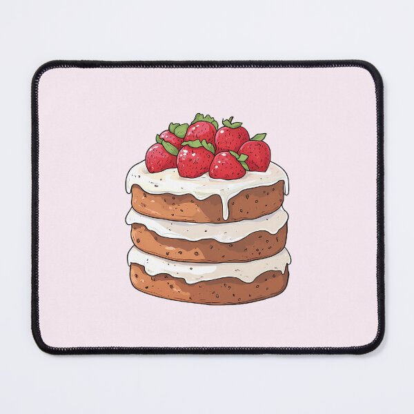 Item preview, Strawberry Sponge Cake designed and sold by sakurashorty.