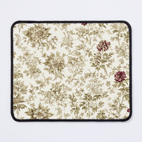 Item preview, Vintage Wildflower Toile de Jouy Pattern designed and sold by SeamPix.