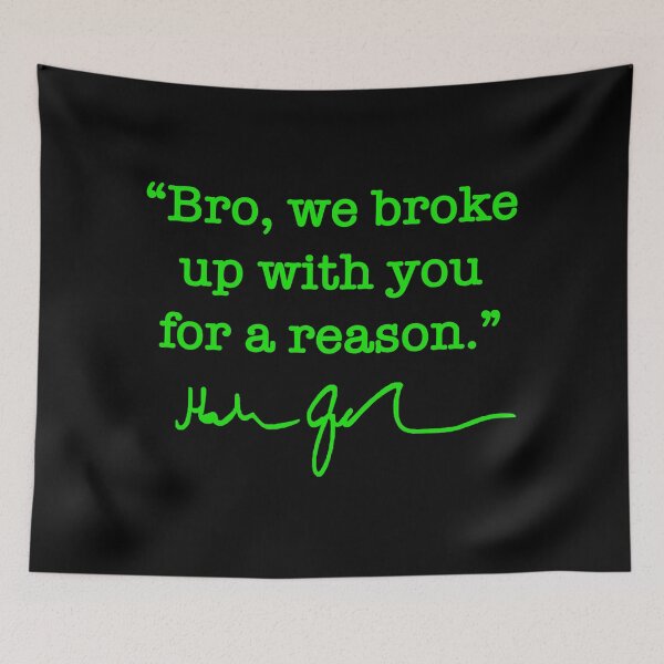 Item preview, Bro we broke up with you for a reason - Hakeem Jeffries (brat green signature) designed and sold by Thelittlelord.