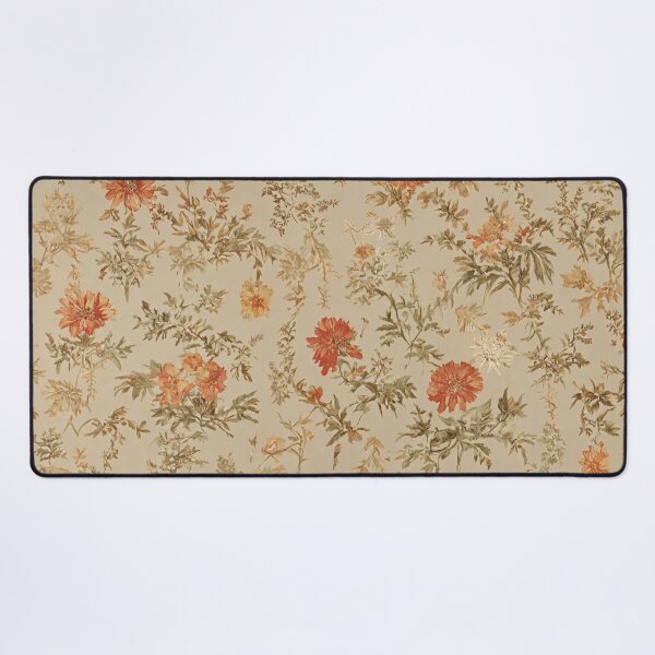 Item preview, Earthy Wildflower Toile de Jouy Pattern designed and sold by SeamPix.