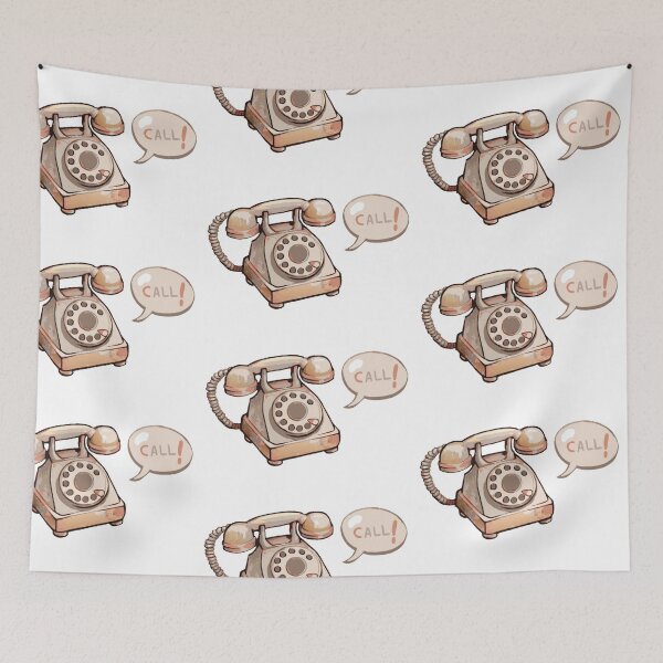 Item preview, Retro phone designed and sold by ChromaStyle.