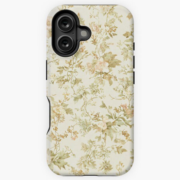 Item preview, Charming Wildflower Toile de Jouy Pattern designed and sold by SeamPix.