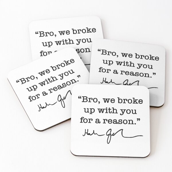 Item preview, Bro we broke up with you for a reason - Hakeem Jeffries (black signature) designed and sold by Thelittlelord.