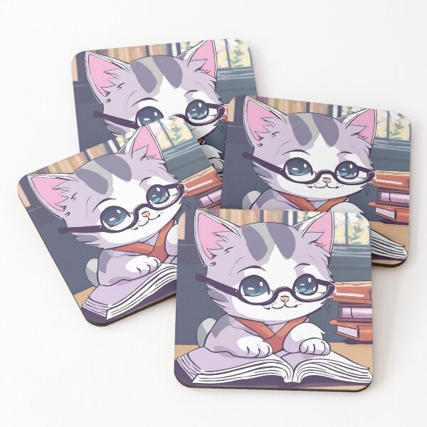 Item preview, Kitty Academy 17 designed and sold by CutesyCrafts.