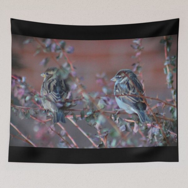 Item preview, Paired Sparrows designed and sold by craftsbydaphy.